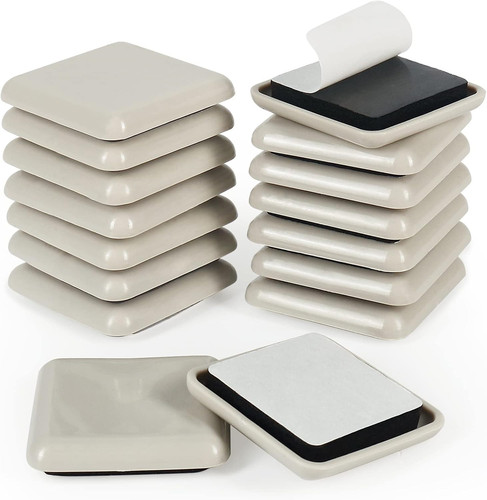 Furniture sliders 16pcs 40mm - 16pcs,