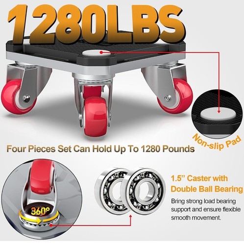 Furniture movers dolly kit - furniture,